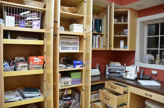 sewing studio storage craft room storage