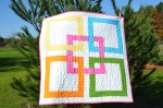 Kona cotton solids original quilt by Sewfrench