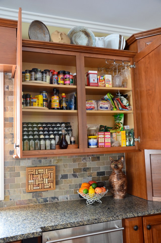Spice Cabinet makeover by Sewfrench