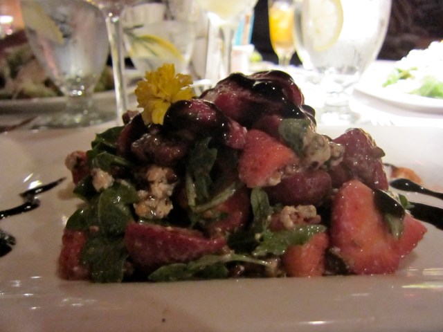 Anna Maria Island beach Bistro salad