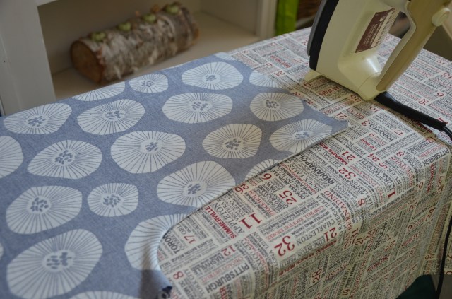 Press seam flat Press seam flat