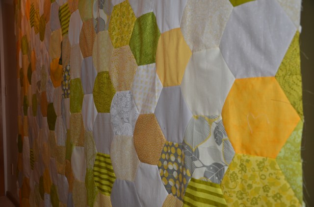 Malka Dubrawsky honeycomb quilt