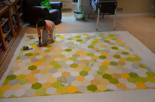 Honeycomb quilt