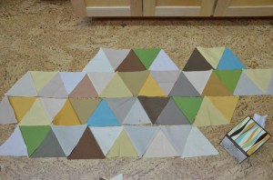 Triangle quilt