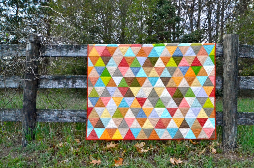 Equilateral triangle quilt