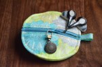 circle headphone pouch