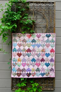 charm quilt by Sewfrench