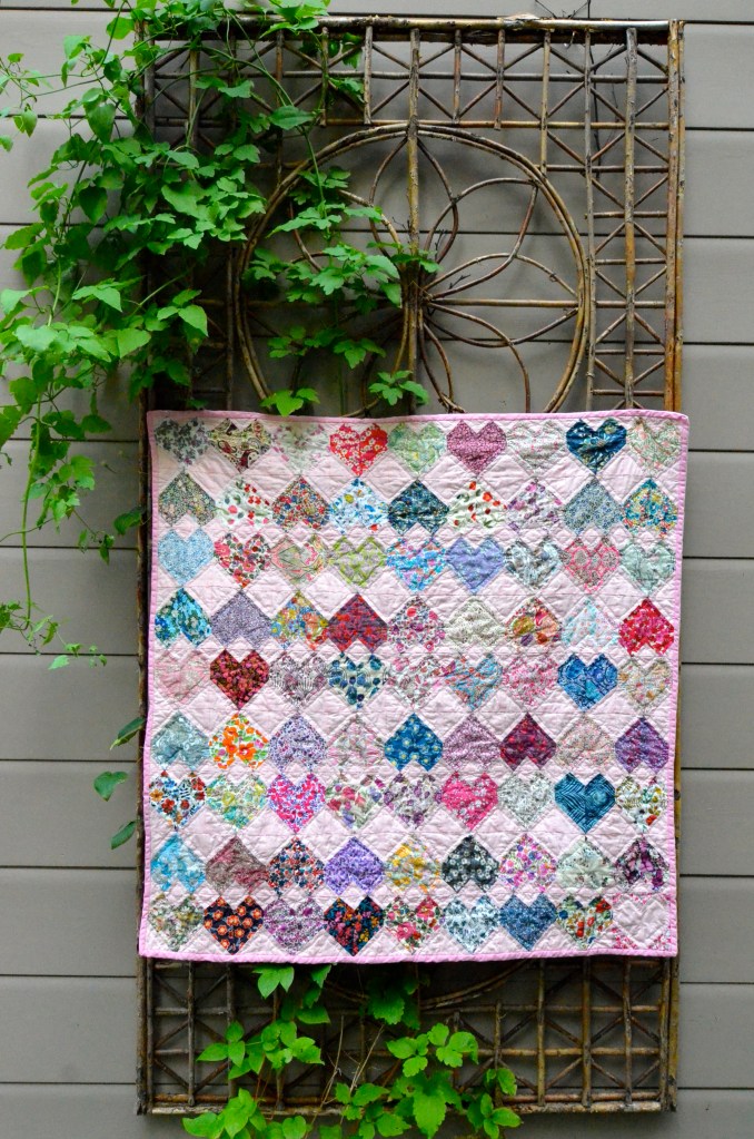 charm quilt by Sewfrench