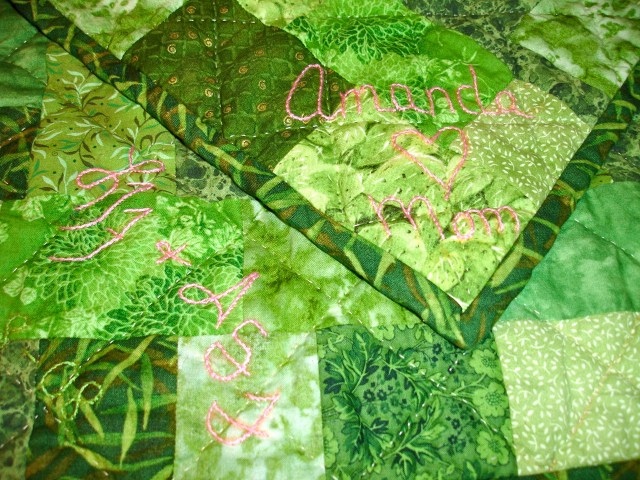 Sewfrench quilt label