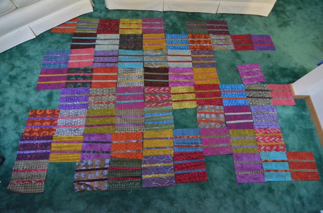 Thick and Thin quilt