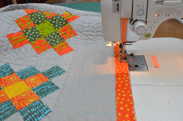Granny Square quilt by Sewfrench