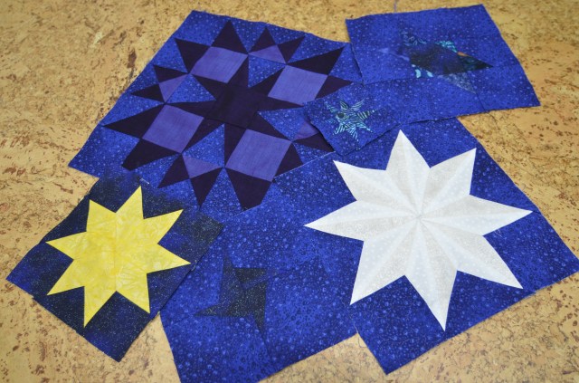 Variety of stars by Sewfrench Lots of stars by Sewfrench