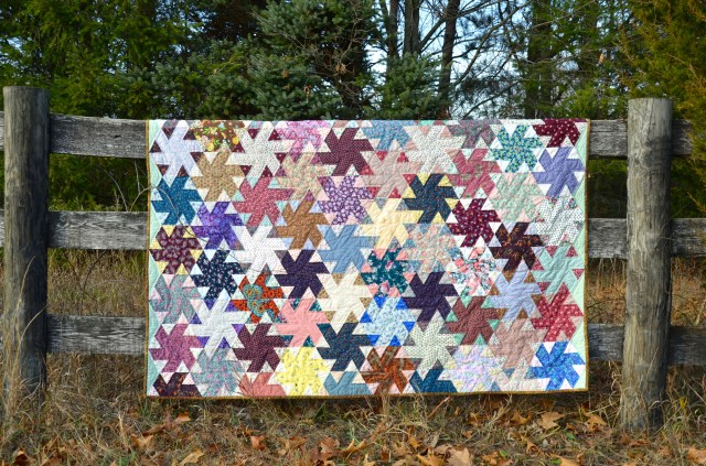 Kansas Twister quilt by Sewfrench