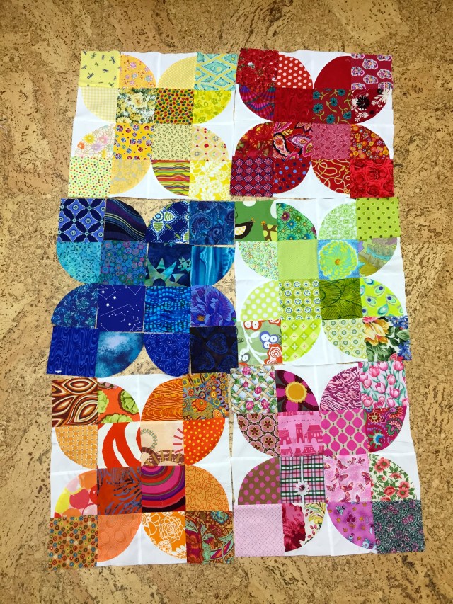 Drunkards Path quilt