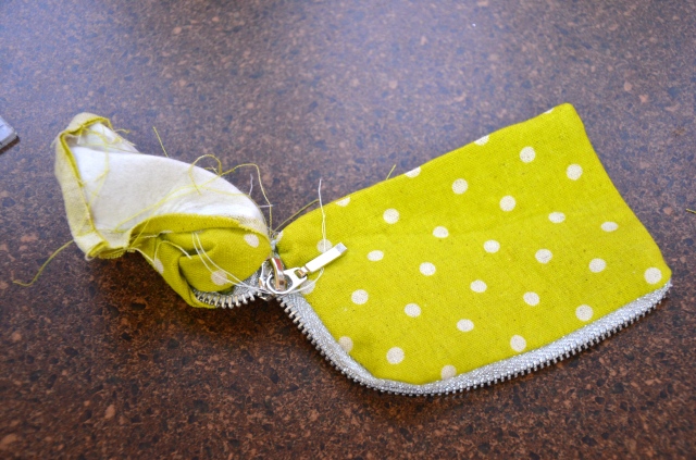 Zippered Card Pouch at Sewfrench