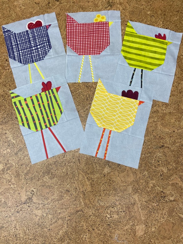 Chickens are on the Loose quilt