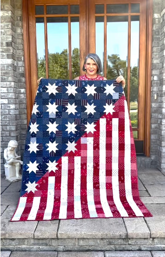 Flag quilt